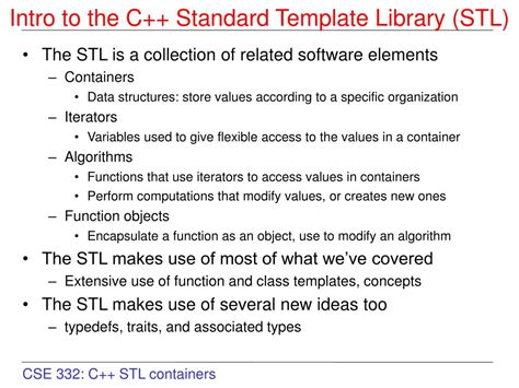 what is stl in c++|Exploring the Standard Template Library (STL) in C++.